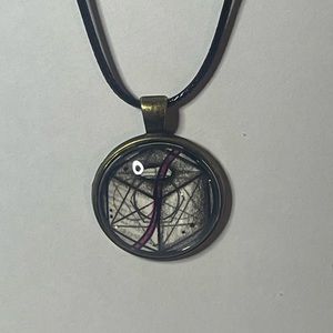 Unisex Hand Drawn pendants